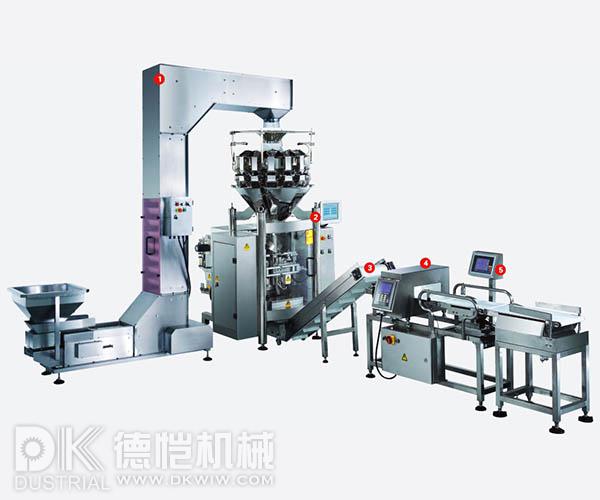自動包裝機一體式定量中小包裝機系統